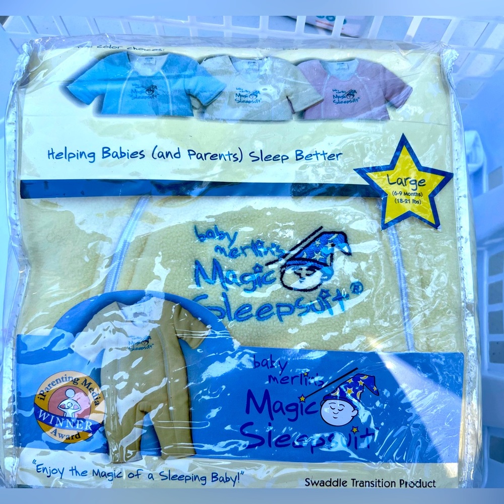 New Baby Merlin’s Magic Sleep suit.